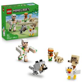 LEGO® Minecraft™ 21592 Angriff des Hühnerreiters in der Wüste