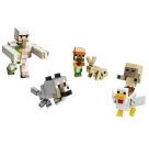LEGO® Minecraft™ 21592 Angriff des Hühnerreiters in der Wüste
