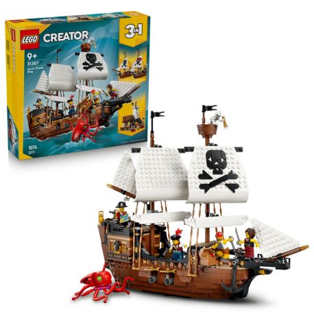 LEGO® Creator 31387 Legendäres Piratenschiff