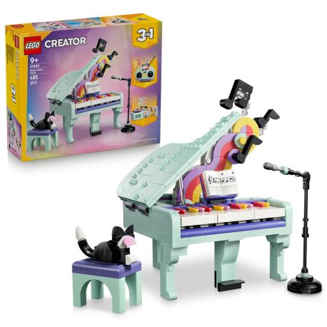 LEGO® Creator 31392 Deko-Klavier mit Katze