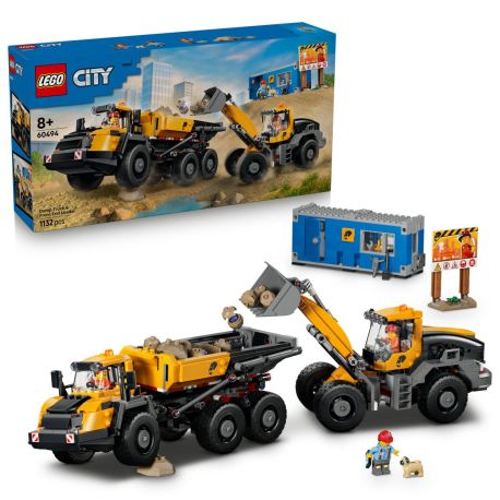 LEGO® City 60494 Kipplaster und Schaufellader