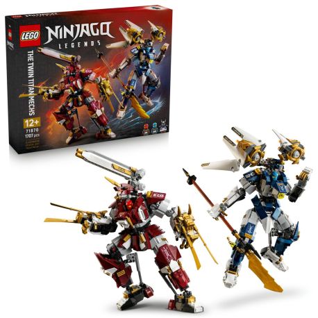LEGO® NINJAGO® 71870 Die Zwillings-Titanmechs