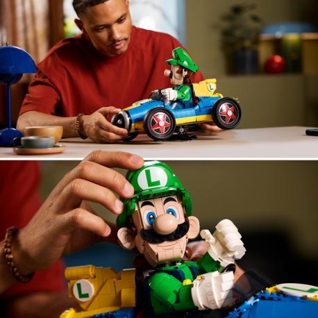 LEGO® Super Mario 72050 Mario Kart™: Luigi   Turboflitzer