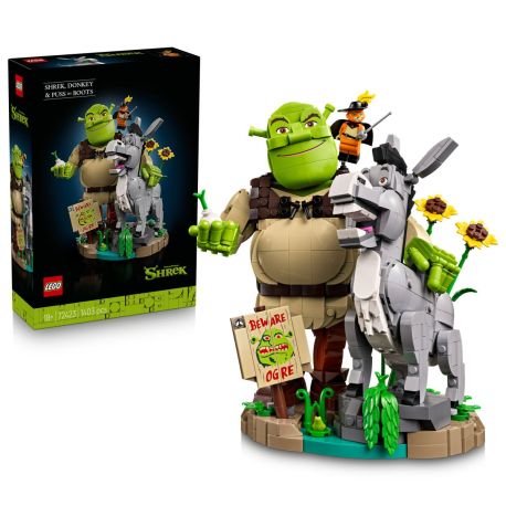 LEGO® Shrek 72423 Shrek, Esel und Der Gestiefelte Kater