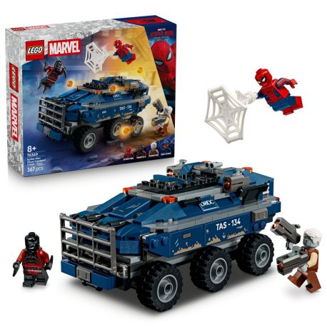 LEGO® Marvel Super Heroes™ 76349 Spider-Man Jagt den Gefängnistransporter
