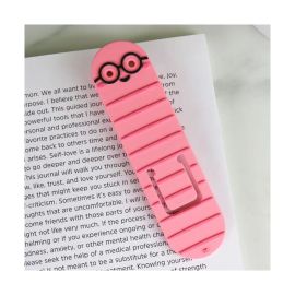GIFT REPUBLIC Leselicht und Lesezeichen Bücherwurm