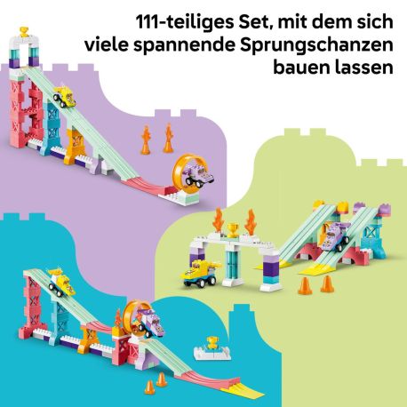 LEGO® DUPLO 10478 Kreative Sprungschanzen mit kleinen Flitzern 3-in-1-Set