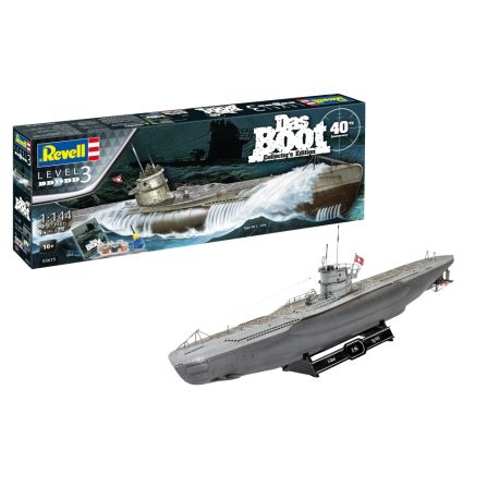 Das Boot Collectors Edition - 40th Anniversary   , Revell Modellbausatz mit Basiszubehör