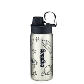 Edelstahl Trinkflasche Schwarz