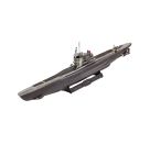German Submarine Type VII C/41, Revell Modellbausatz