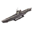 German Submarine Type VII C/41, Revell Modellbausatz