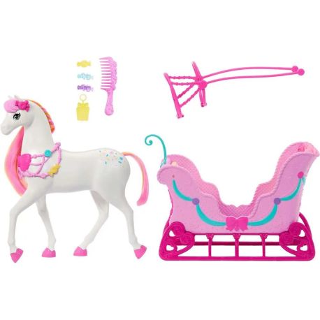 Barbie Land of Sweets Horse   Sled