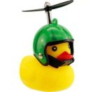 WINKEE Fahrrad Quietscheentchen mit Helm Wassermelone