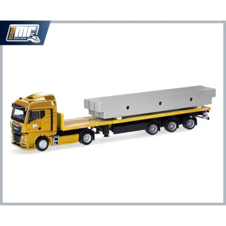 herpa - MAN TGX GM Max Bögl mit Nebenträger