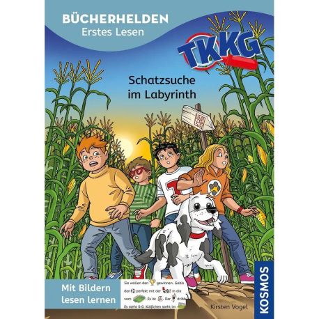 Bücherhelden 1.Lesen TKKG Junior Schatzsuche im Labyrinth