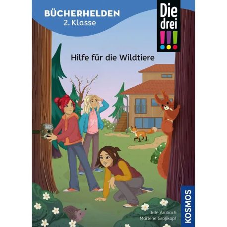 Bücherhelden 2.Kl. !!! Hilfe für die Wildtiere