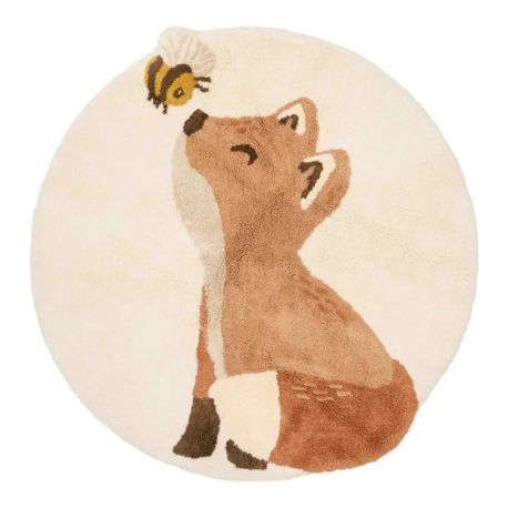 Teppich Fuchs - 110x110 cm