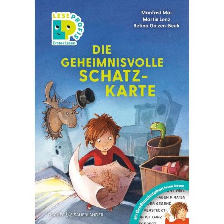 Leseprofis – GROSSBUCHSTABEN: DIE GEHEIMNISVOLLE SCHATZKARTE, Erstes Lesen