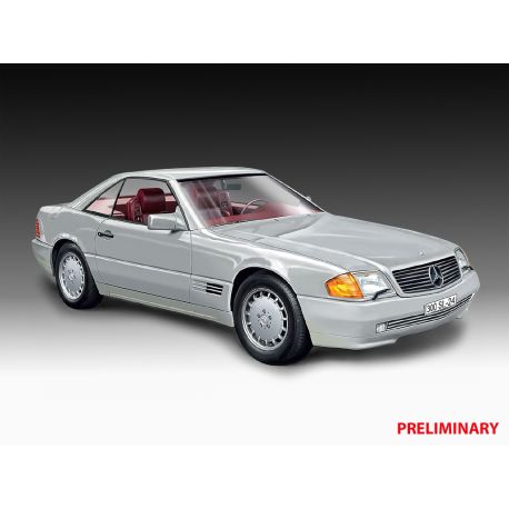 Mercedes-Benz 300 SL-24 Coupé (140 Years of Innov.), Revell Modellbausatz mit Basiszubehör
