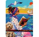 Minipuzzle-Trio 100 Teile - Mit Hund auf Reisen