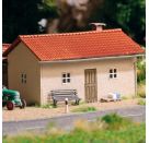 Werkstatt mit Schuppen H0