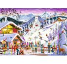 Auf der Skipiste