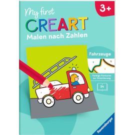 My first CreArt Malen nach Zahlen ab 3 - Fahrzeuge