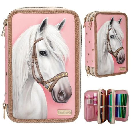 Miss Melody 3 Fach Federtasche CLASSIC