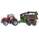 SIKU 1134 Massey Ferguson mit Forstanhänger