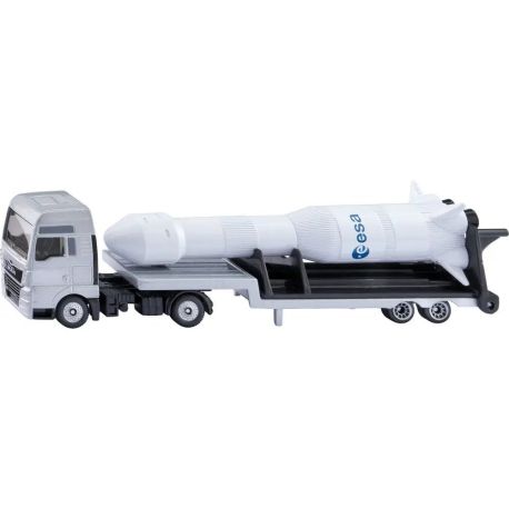 SIKU 1758 MAN Lkw mit ESA Rakete