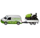 SIKU 2005 VW T6 mit Rasentraktor