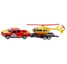 SIKU 2570 Nissan Navara mit Helikopter