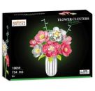 BR1CKS Rosenstrauß mit Vase