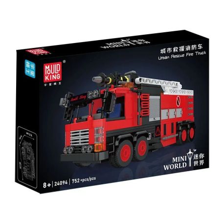 MoULD KING Urban Rescue Fire Truck