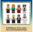 LEGO® ONE PIECE 75646 Garps Marineschlachtschiff