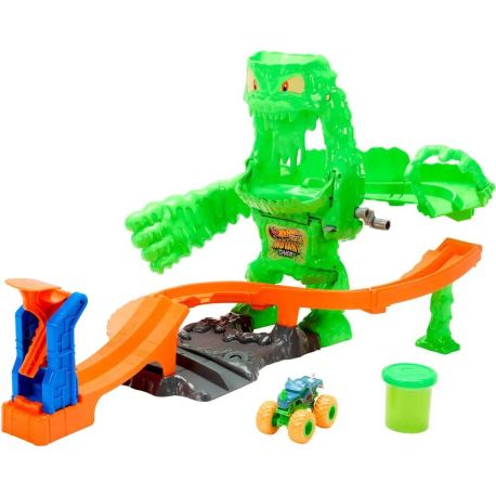 Hot Wheels Monster Trucks 1:64 Mutant Chaos Ooze Monster Playset