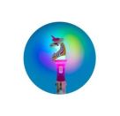 RP LED-Mehrfarbkuli mit Einhorn-Topper, 2-fach sortiert Mit diesem Mehrfarbkuli inkl. Leuchteffekt macht Schreiben, Ma