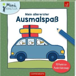 Mein allererster Ausmalspaß - 70 Punkt-zu-Punkt-Fahrzeuge