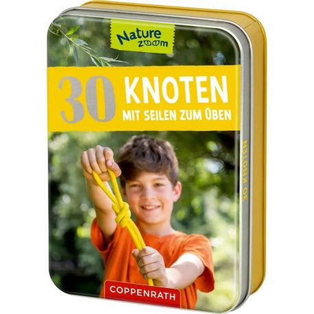 30 Knoten mit Seilen zum Üben