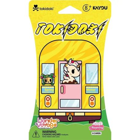 tokidoki - Wonder Voyage Collectible Cards - Roaming Edition - 001A-Blister (Display)