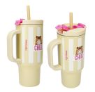PENFection To Go Becher mit Strohhalm CHILL