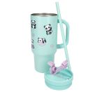 PENFection To Go Becher mit Strohhalm PANDA