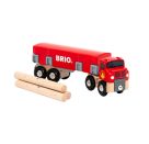 33657 BRIO Holztransporter mit Magnetladung