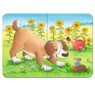 Ravensburger 6951 Puzzle Niedliche Haustiere 2/4/6/8/ Teile