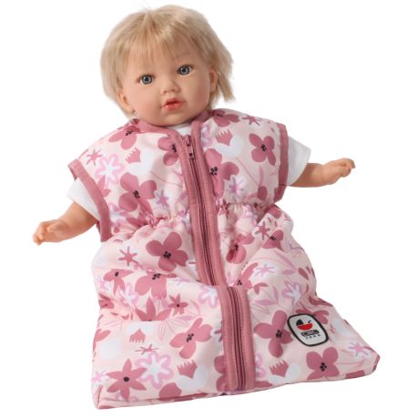 Puppen-Schlafsack Flowers ros