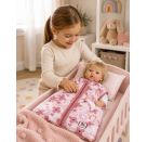 Puppen-Schlafsack Flowers ros