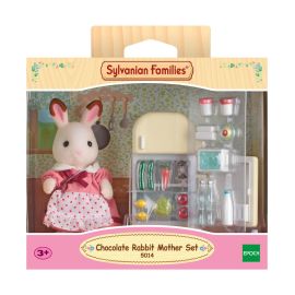 Sylvanian Families 5014 Schokoladenhasen Mutter mit Kühlschrank
