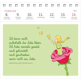 Postkartenkalender Man sieht nur mit dem Herzen gut ... 2027