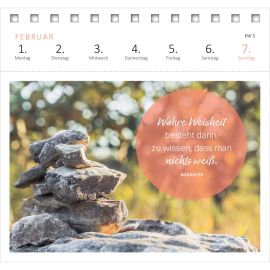 Postkartenkalender 365 Tage Achtsamkeit 2027