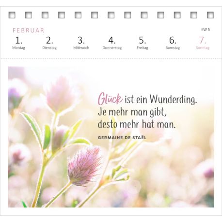 Postkartenkalender Lebensweisheiten 2027